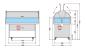 Preview: DELIZIE SS Colibri 23202009 (25) TEC Buffetvitrine mit gekühlter Wanne